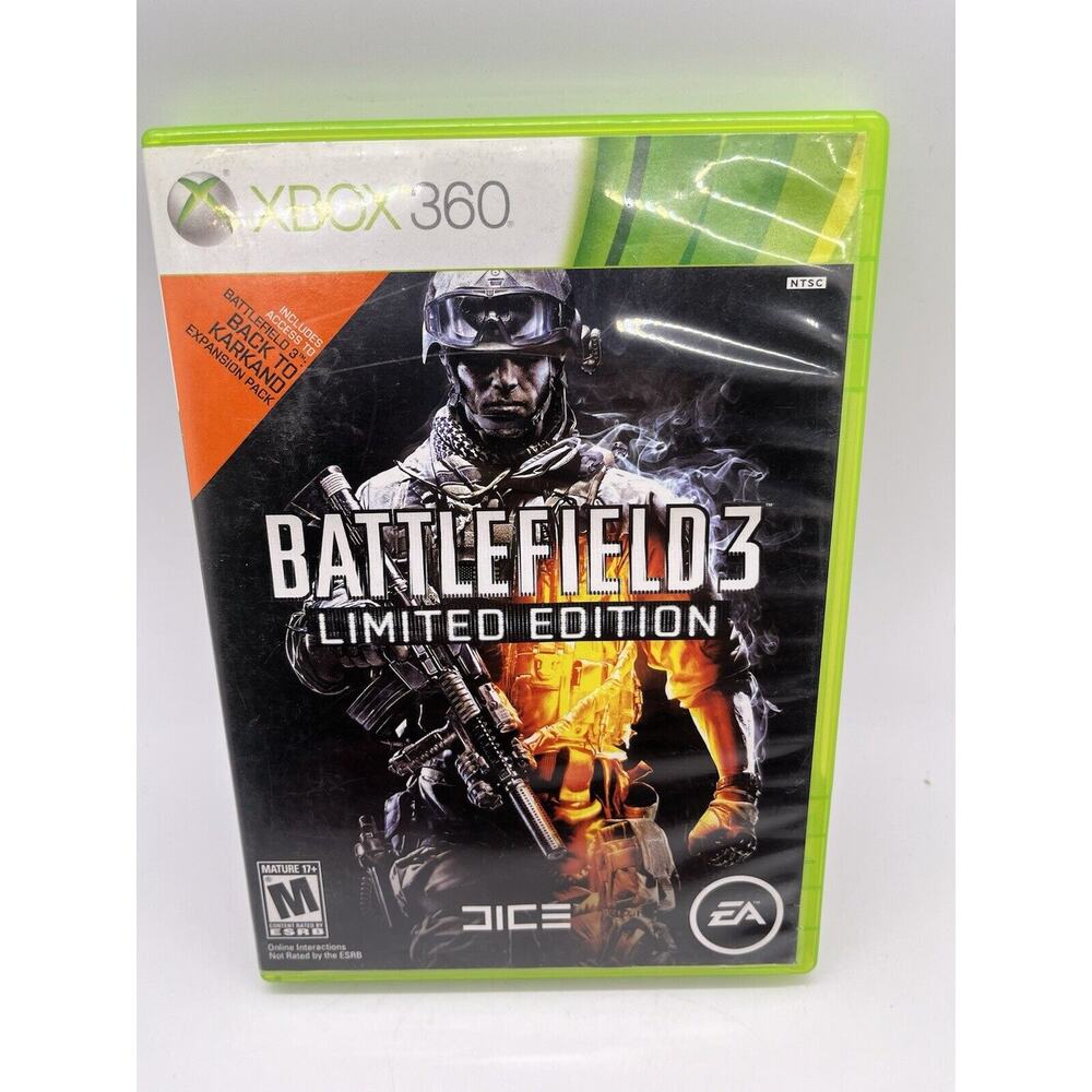 Battlefield 3 - Xbox 360 - Xbox 360, Xbox 360 VGC Tested 2 Disc Free Shipping!!!